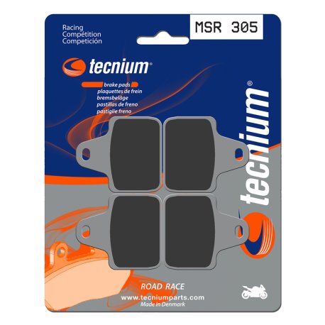 Pastillas de freno Tecnium MSR305 Sinterizadas competición profesional
