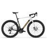 Bicicleta gravel mendiz G12.02X2 blanco-oro mate