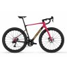 Bicicleta gravel mendiz G12.02X2 fucsia-oro mate