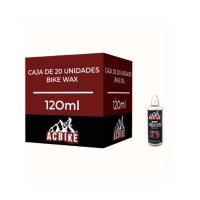 Cera Seca de Alto Rendimiento 120 ml. x 20 Unidades. bike wax ACBIKE