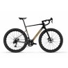 Bicicleta gravel mendiz G12.02X2 Negro-gris mate ruedas carbono