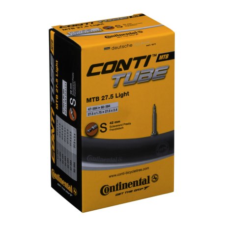 CAMARA CONTINENTAL MTB TUBE 27.5X175 250 VALVULA PRESTA 42MM