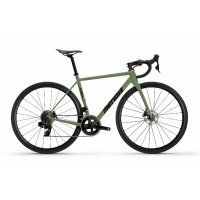 bicicleta mendiz F8SL.02 Ultegra di2 verde pino mate-negro