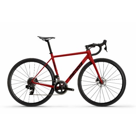bicicleta mendiz F8SL.02 Ultegra di2 Rojo metalizado mate-negro