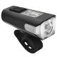 Luz del. TKX al manillar con ciclocomputador recarg. USB - 1 LED 160 lumens