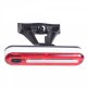 Luz tras. TKX a la tija sillín - Bat. polímero Litio 3.7V - 1 COB LED 50 lumens