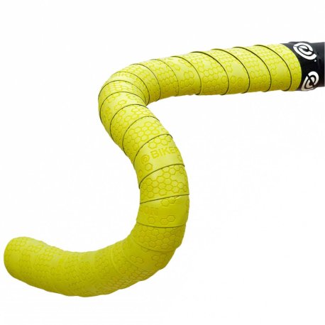 Cinta de manillar Bikeribbon Bee Grip de PU+EVA Amarilla