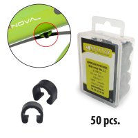 Grapa de plástico Krayton para sujetar y guiar el cable d freno y cambio - 50und
