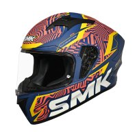 casco integral smk stellar fury decorado mate (MA534)