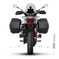 Fijaciones laterales SHAD 3P System MOTO GUZZI V85 2024-2025 M0VT84IF