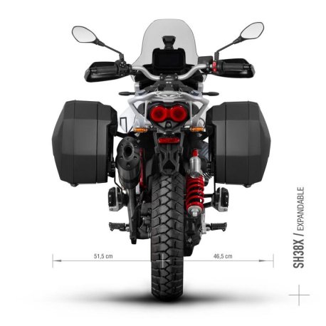 Fijaciones laterales SHAD 3P System MOTO GUZZI V85 2024-2025 M0VT84IF