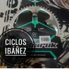 LIQUIDACION STOCK PLATO GARBARUK REDONDO SHIMANO DURA-ACE 9100 (50T, SILVER) COLOR PLATA