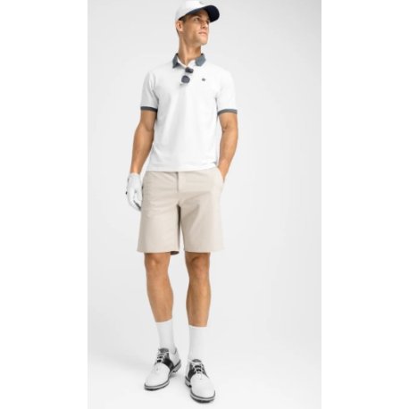 Polo piqué golf hombre siroko Pinehurst White