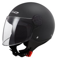 CASCO LS2 JET OF558 SPHERE II NEGRO MATE