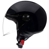 CASCO MT JET STREET S-06 NEGRO BRILLO