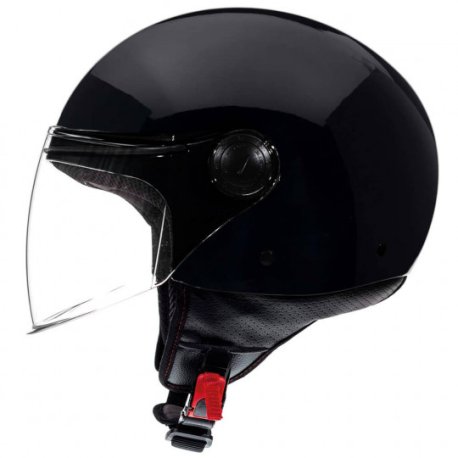 CASCO MT JET STREET S-06 NEGRO BRILLO