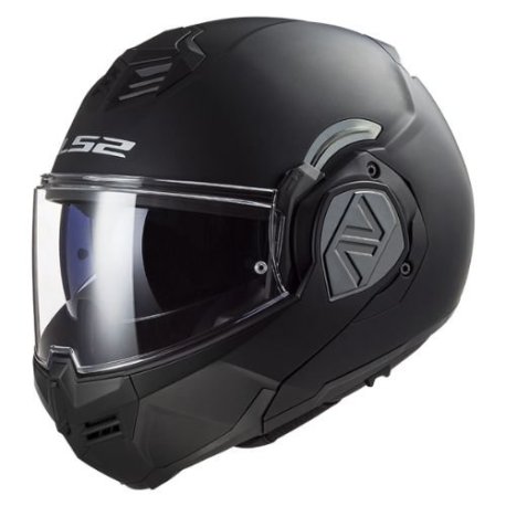 LIQUIDACION STOCK CASCO LS2 MODULAR FF906 ADVANT NEGRO MATE TALLA S