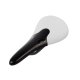 SILLIN TUNE KOMMVOR CARBON SADDLE LEATHER 98 G WHITE MATT FINISHED