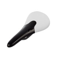 SILLIN TUNE KOMMVOR CARBON SADDLE LEATHER 98 G WHITE MATT FINISHED