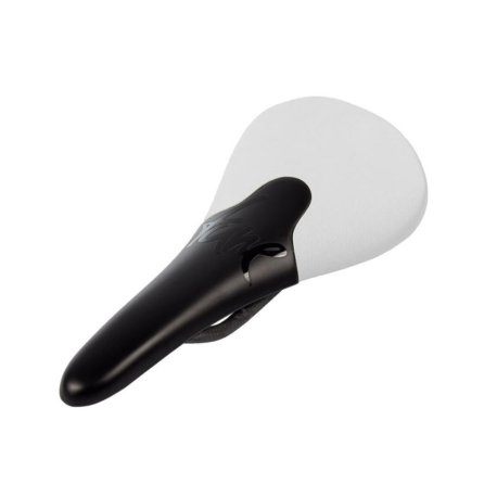 SILLIN TUNE KOMMVOR CARBON SADDLE LEATHER 98 G WHITE MATT FINISHED