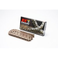 Cadena EK 525SRX2 QX-Ring 525 dorado 120 eslabones