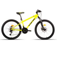 Bicicleta "24" ALUM SUSP DISCO MECANICO 21V AMARILLA VARIO