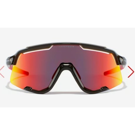 gafas power hawkers power marron transparente brillo - rojo rubi