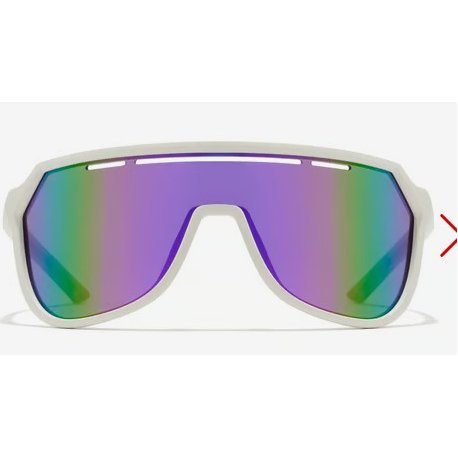gafas hawkers - fly blanco mate-morado