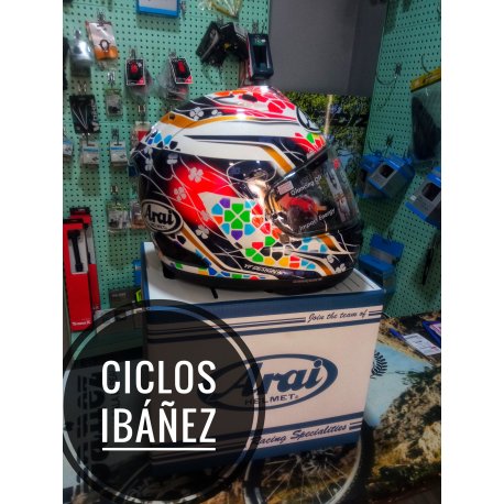 En stock Casco ARAI RX-7V EVO Nakagami GP2 talla L ENTREGA 24-48 HORAS LABORABLES