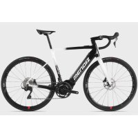 Bicicleta ebike carretera mendiz EF4.05 di2 Negro-blanco