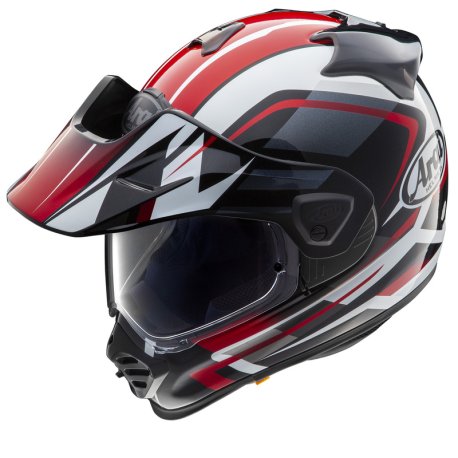 Casco ARAI TOUR-X5 Discovery - rojo CONSULTANOS PROMOCIONES