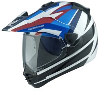 Casco ARAI TOUR-X5 Africa Twin - azul HONDA CONSULTANOS PROMOCIONES