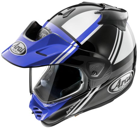 Casco ARAI TOUR-X5 Cosmic AZUL CONSULTANOS PROMOCIONES