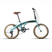 BICI PLEGABLE 20" 6VEL REVO SHIMANO. VERDE