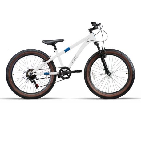 Bicicleta 24" JLWENTI "FAT200" 1x7VEL C/SUSP BLANCO 2025