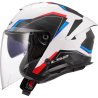 CASCO LS2 JET OF618 VERSO II AIR BLANCO-AZUL-ROJO