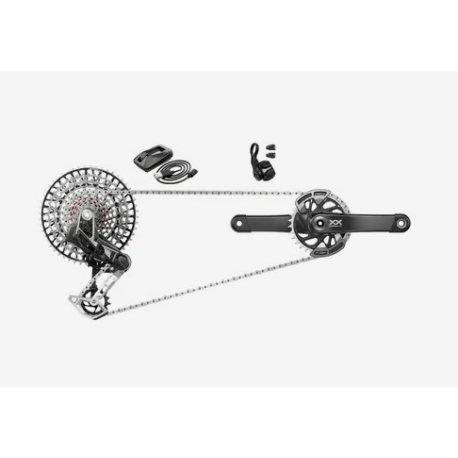 Oferta julio grupo sram eagle axs xx t-type q174 cl55 dub mtb wide 170 32t