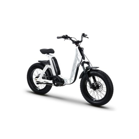Bicicleta ebike fantic Issimo Fun blanco
