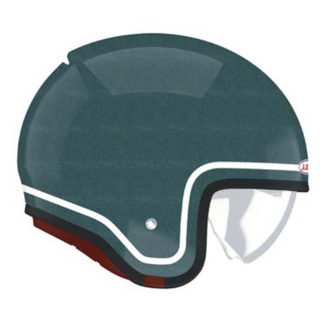 Casco BELL TX501 - Classic Gloss Emerald gris