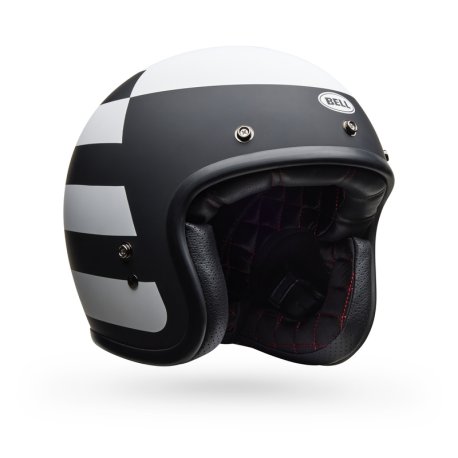 Casco BELL Custom 500 - Parlor Matte Black/White