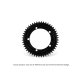 PLATO GARBARUK OVALADO 110 BCD (5-BOLT AERO) (42T, BLACK)