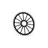 PLATO GARBARUK OVALADO DIRECT MOUNT AXS ROAD/GRAVEL (38T, BLACK)