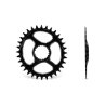 PLATO GARBARUK OVALADO SHIMANO XTR M9100 (CUSTOM OFFSET) (32T, BLACK)