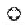 PLATO GARBARUK REDONDO 107 BCD (SRAM AXS) (46T, BLACK)