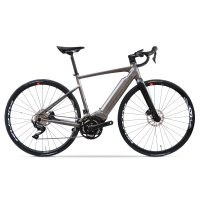 bicicleta ebike vitoria E-Bike Carretera SuperRide+ Polini 2x12 Di2 gris