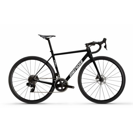 Bicicleta carretera mendiz F8SL.06 105 negro mate-blanco