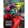 Casco LS2 MX708 Fast II Gorilla Purple H-V Yellow talla L EN STOCK