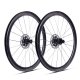 RUEDAS CARBONO ERE GENUS II CL45-R CARBON NUCLEO SHIMANO HG11 WHITE-BLACK DISCO TEAM EDITION