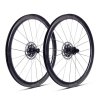 RUEDAS CARBONO ERE GENUS II CL45-R CARBON NUCLEO SHIMANO HG11 WHITE-BLACK DISCO TEAM EDITION