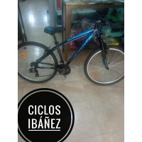 LIQUIDACION STOCK bicicleta biocycle elixir "26" negro-Azul talla S